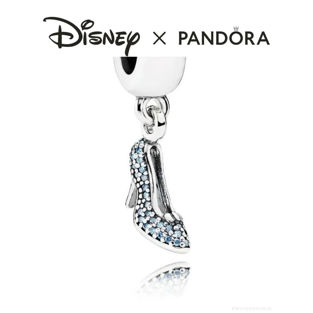 NWOT Pandora x Disney Cinderella Sparkling Slipper Charm